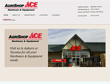 Tablet Screenshot of agrishopace.com